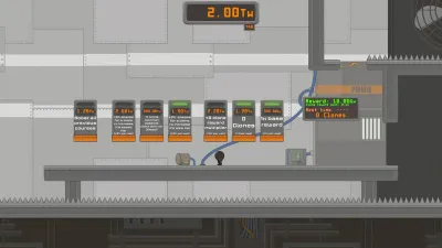 Official IGTAP screenshot of the upgrade wall with watt prices and the course counter